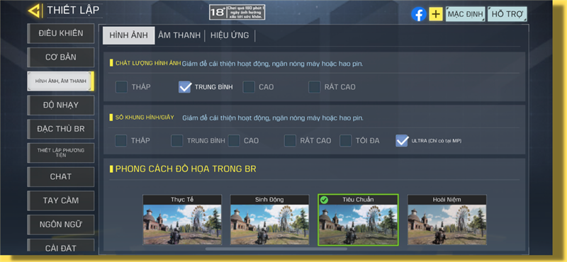 Thậm chí mình có thể đẩy được tốc độ khung hình lên thành Ultra (tương đương 90 FPS trong chế độ MP).