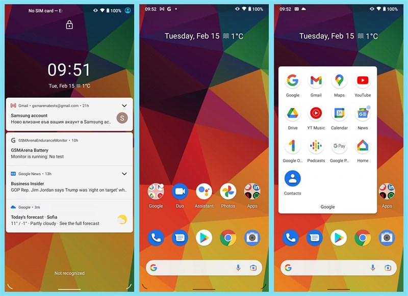 Giao diện Nokia G21 Giao diện Nokia G21