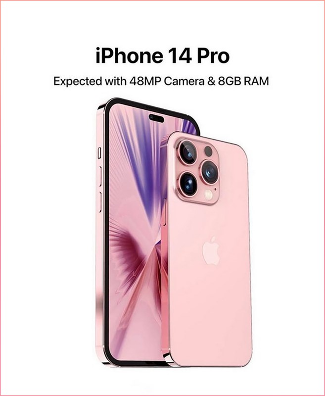 iPhone 14 Pro Max màu hồng ‘nữ tánh’ lộ diện cực cool, chị em sẽ thích