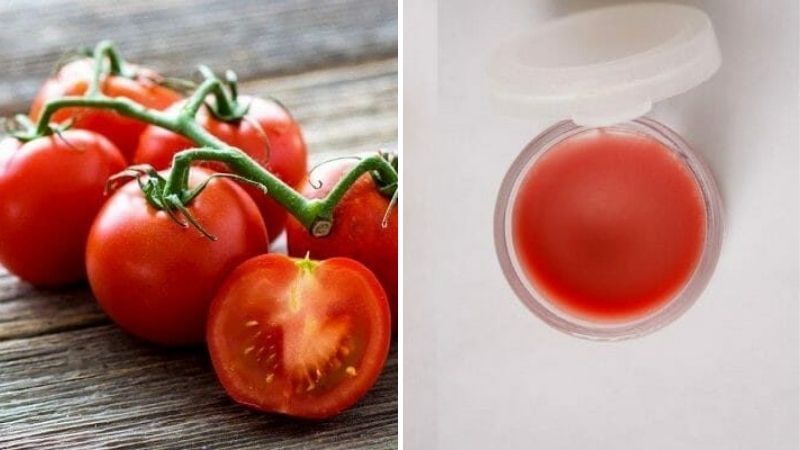 How to make handmade matte lipstick at home with tomatoes