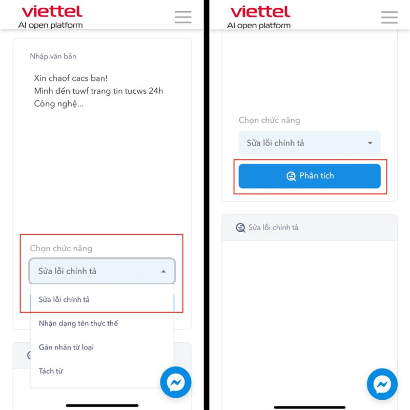 Cách kiểm tra lỗi chính tả văn bản bằng Viettel AI Cách kiểm tra lỗi chính tả văn bản bằng Viettel AI