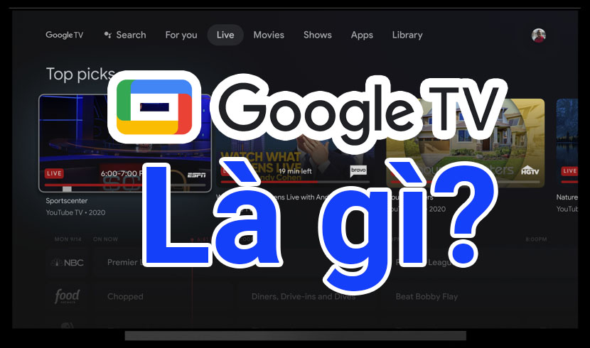 Hệ điều hành Google TV là gì?