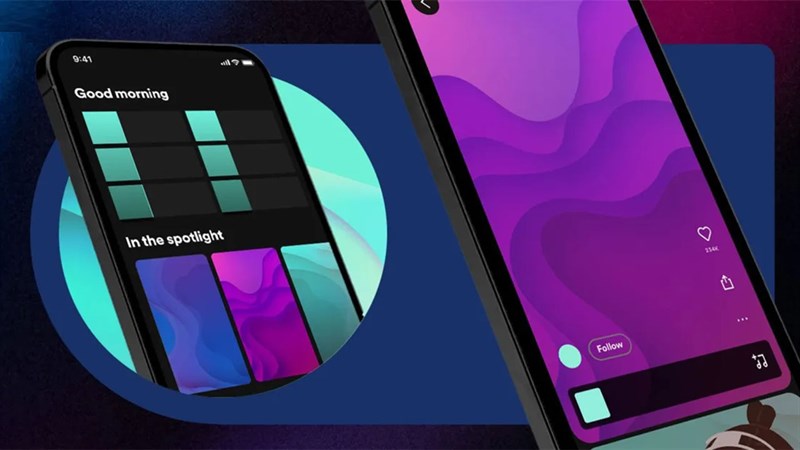 Spotify thử nghiệm tính năng newfeed mới theo phong cách TikTok Spotify thử nghiệm tính năng newfeed mới theo phong cách TikTok