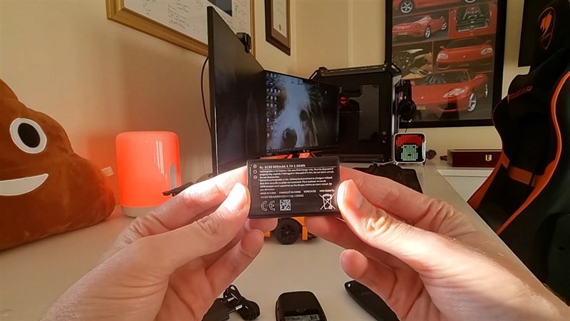 Viên pin trên Nokia 105 Africa Edition có dung lượng 800 mAh Viên pin trên Nokia 105 Africa Edition có dung lượng 800 mAh