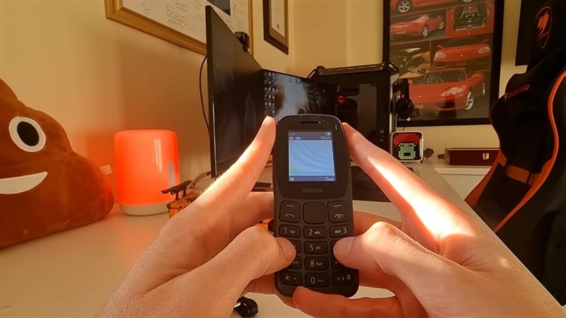 Các thao tác nghe gọi, nhắn tin trên Nokia 105 Africa Edition đều rất mượt mà Các thao tác nghe gọi, nhắn tin trên Nokia 105 Africa Edition đều rất mượt mà