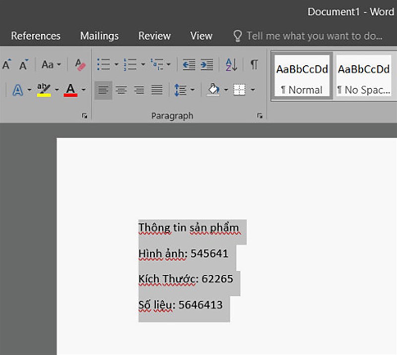 Cách chỉnh định dạng tất cả các đề mục trong Word bằng phím tắt