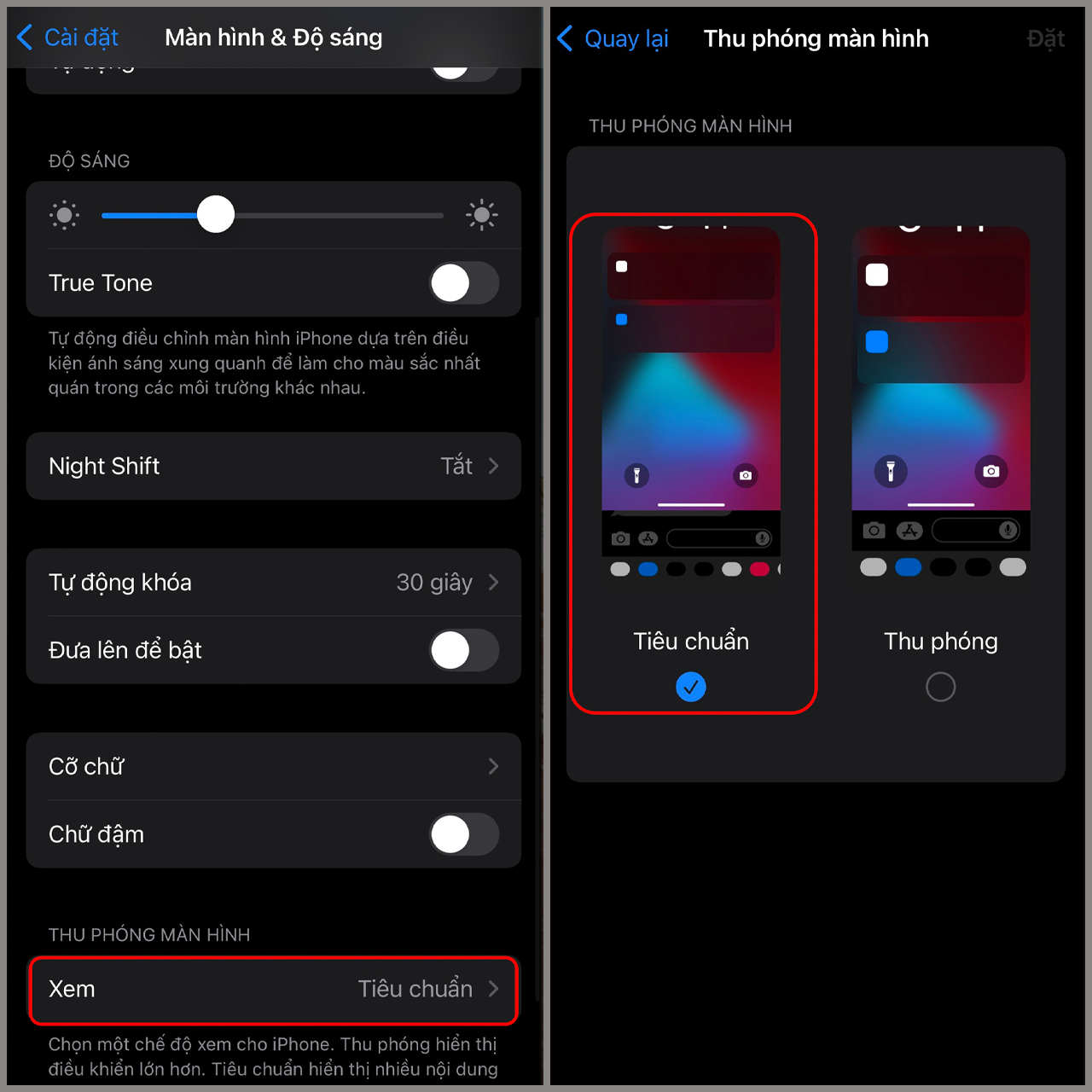 iPhone lỗi khóa hướng dọc 