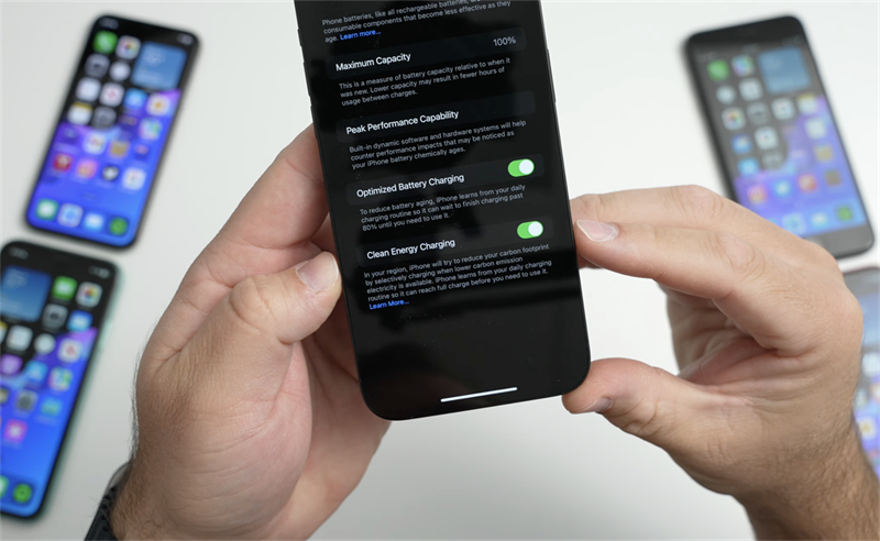 Tính năng Sạc bảo vệ môi trường trên iOS 16.1 chính thức. Nguồn: zollotech.