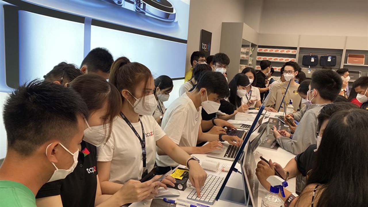 Quầy thanh toán chốt đơn liên tục ngày khai trương Quầy thanh toán chốt đơn liên tục ngày khai trương