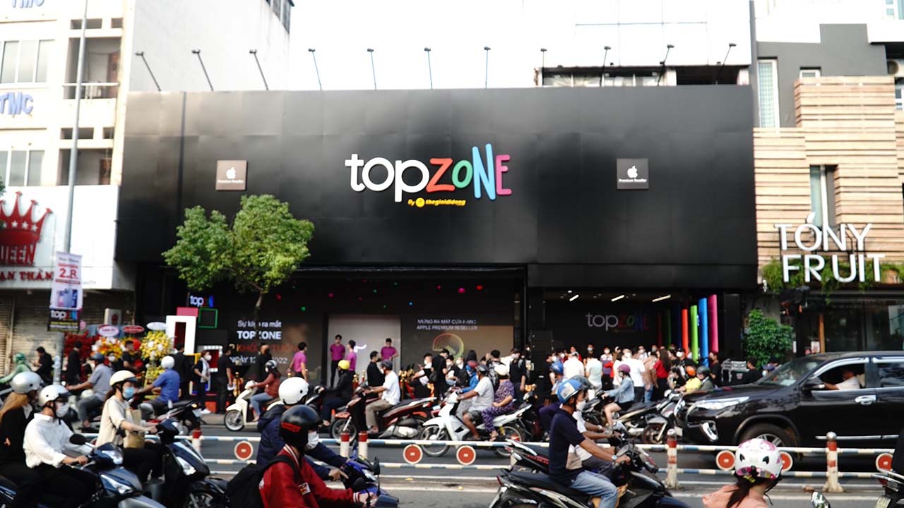 Chính thức khai trương TopZone Khánh Hội Chính thức khai trương TopZone Khánh Hội