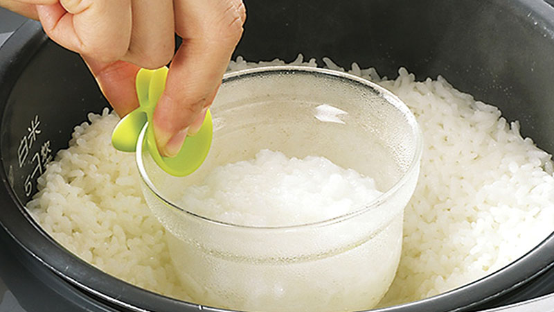 cách nấu cơm nát cho bé tập ăn cơm