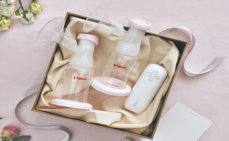 máy hút sữa Pigeon được thiết kế theo dạng mini, nhỏ gọn
