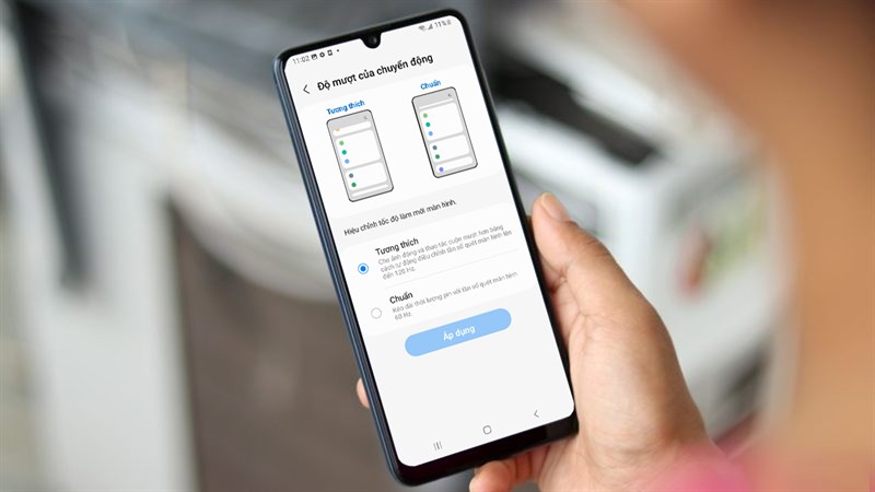 Bật màn hình 120Hz trên Samsung Galaxy M33 5G