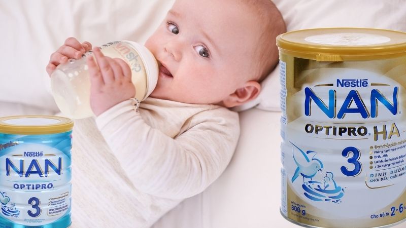 Sữa NAN được nhiều bà mẹ tin dùng