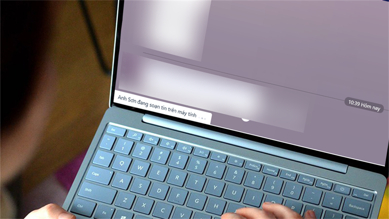 cách tắt đang soạn tin trên Zalo