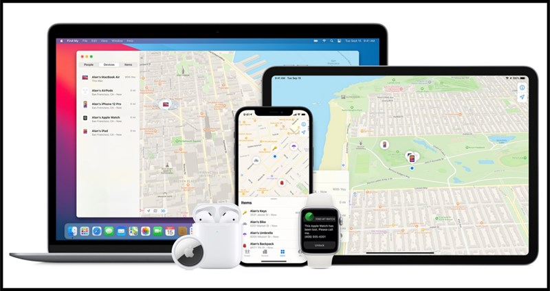 Find My của Apple - Một ứng dụng tìm tất cả Find My của Apple - Một ứng dụng tìm tất cả