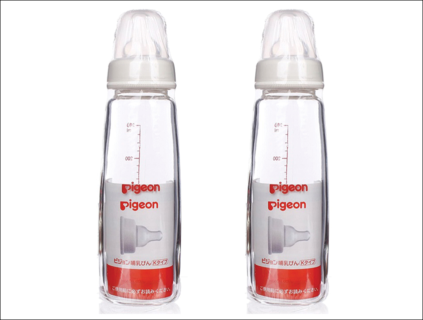 Bình sữa thủy tinh Pigeon 240ml