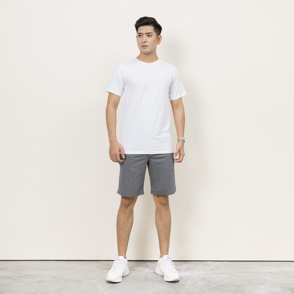 10 cách phối đồ với áo thun trắng nam trẻ trung, năng động