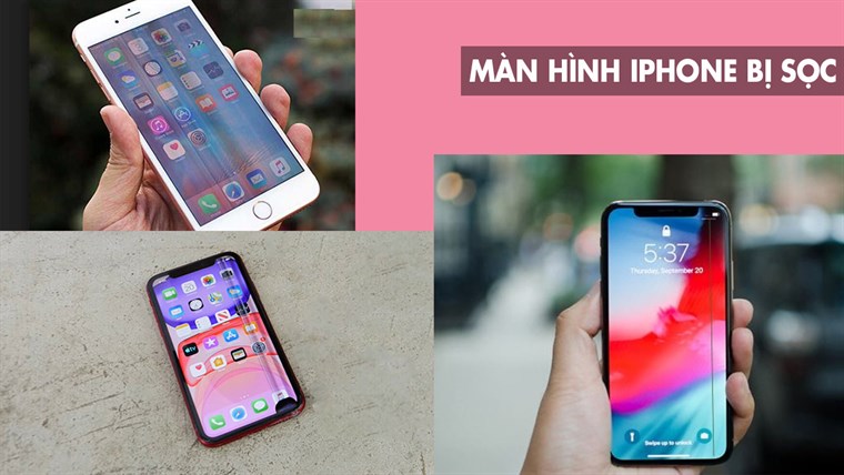 Nguyên nhân iPhone bị sọc màn hình là gì?