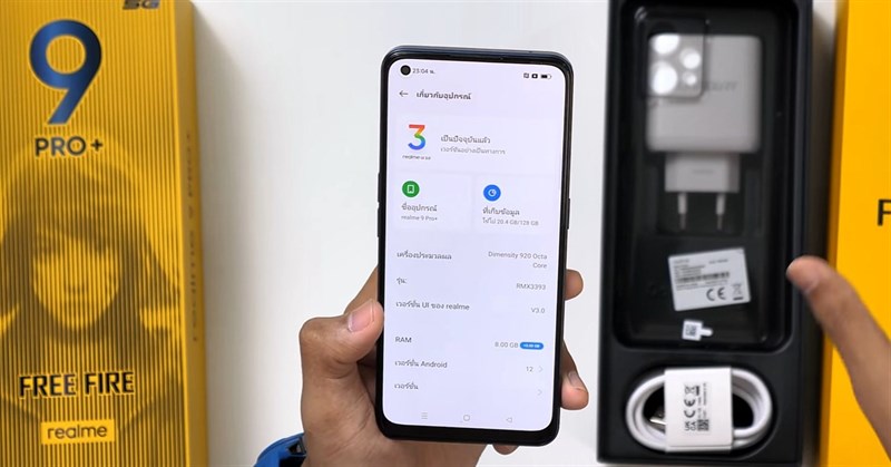 Trên tay Realme 9 Pro+ Free Fire: Giá 8.5 triệu đã có thiết kế độc đáo