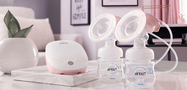 Máy hút sữa Philips Avent có thiết kế hiện đại