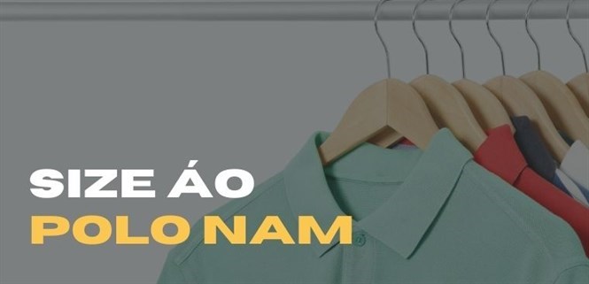 Bảng size áo polo nam chi tiết và chính xác nhất