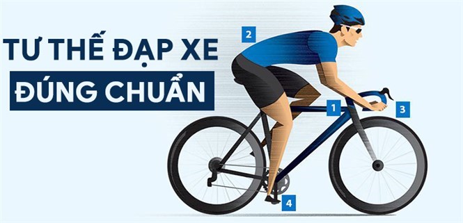 Hướng dẫn tư thế đạp xe đúng cách không đau lưng