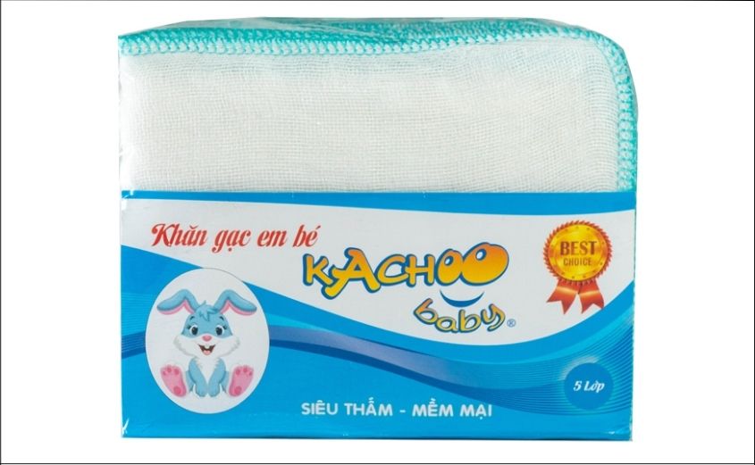 Khăn sữa 5 lớp KACHOOBABY (26x31cm)