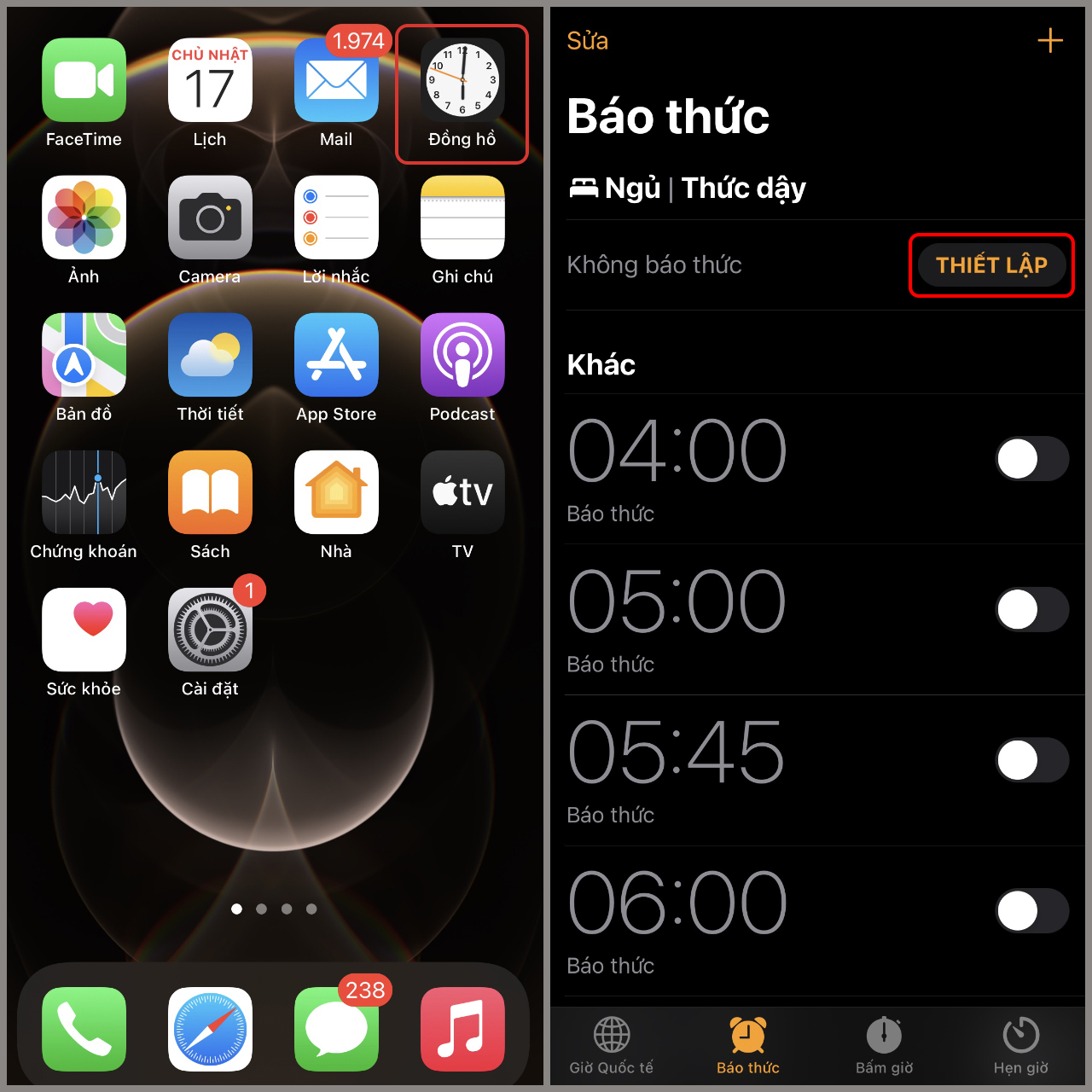 Cách đặt báo thức iPhone một cách đơn giản, hãy tham khảo ngay!