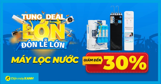 Đón hè sang - máy lọc nước rộn ràng ưu đãi đến 2,2 triệu trong tháng 4, trả chậm 0% lãi suất. Mua ngay kẻo lỡ!