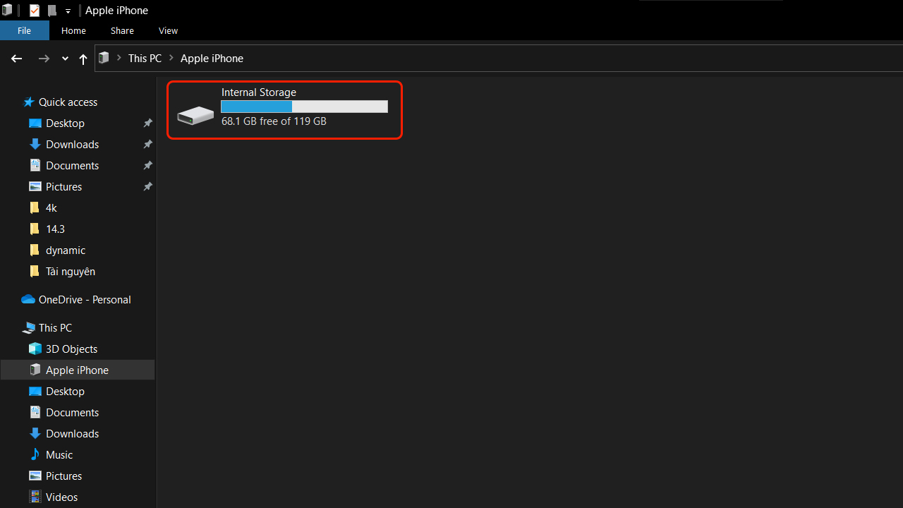 Cách chuyển ảnh từ iPhone sang máy tính Cách chuyển ảnh từ iPhone sang máy tính