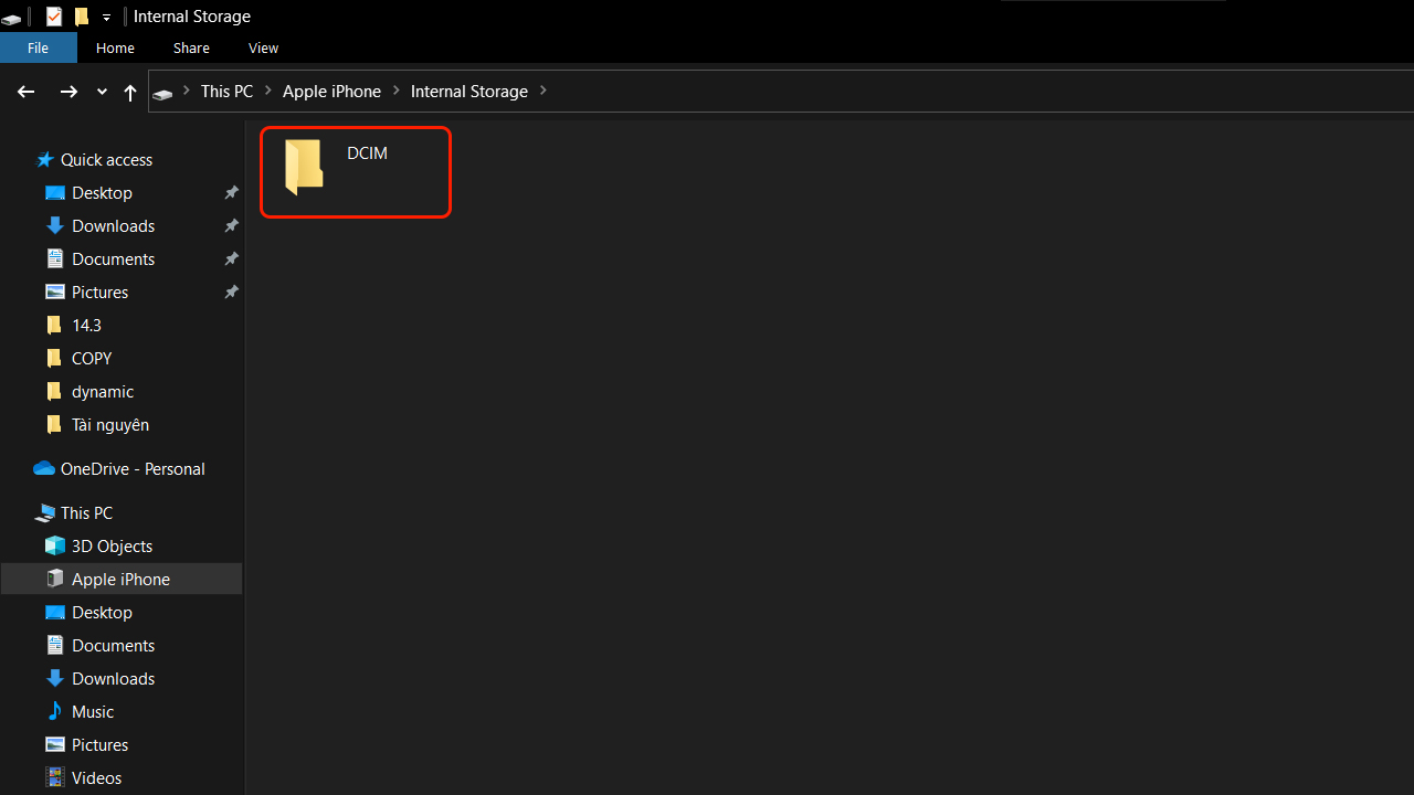 Cách chuyển ảnh từ iPhone sang máy tính Cách chuyển ảnh từ iPhone sang máy tính