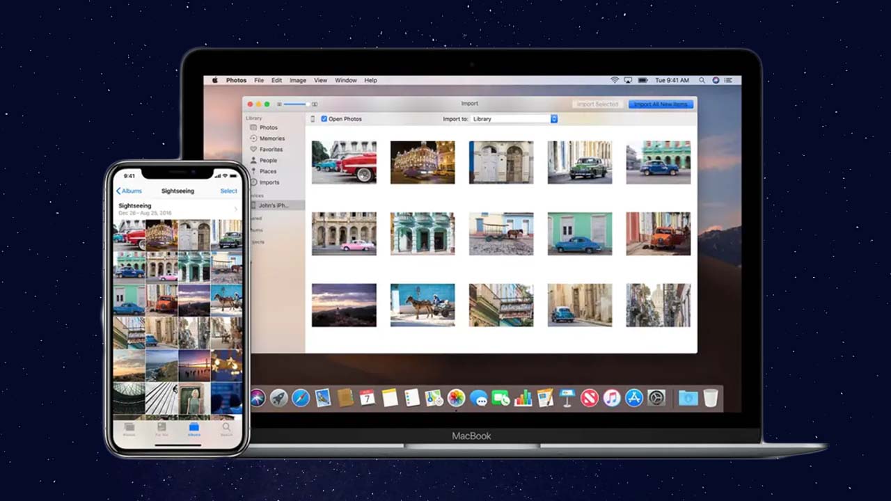 chuyển ảnh từ iPhone sang máy tính