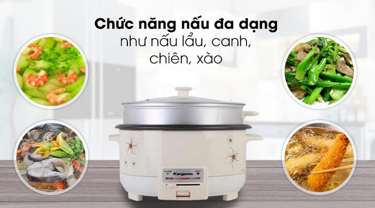 Nồi lẩu điện Kangaroo KG272 4.5 lít