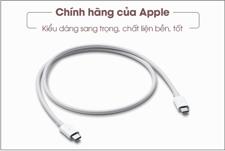 Cáp Type-C - Type-C 80 cm Apple MQ4H2 