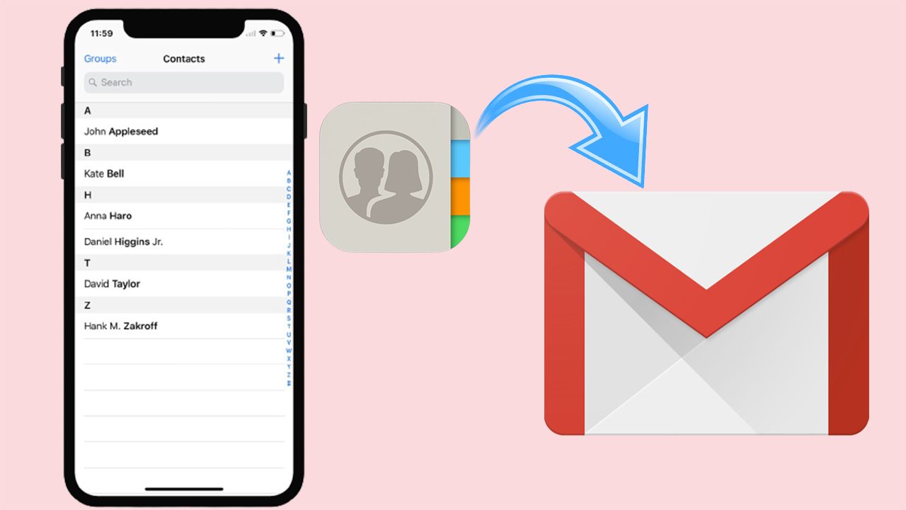 Hướng dẫn chuyển danh bạ từ Android sang iPhone bằng Gmail - Tin tức  Macstore