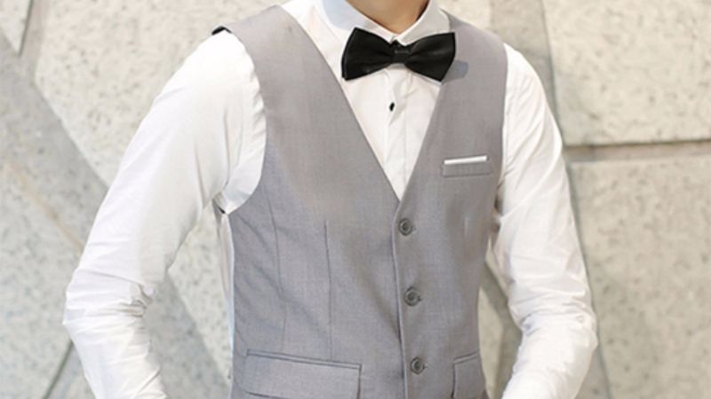 Áo gile, áo gile nam form Châu Âu mã mới của nam giới cá tính khâu giả vest  thiết kế độc đáo -Mã hot N43 | Lazada.vn