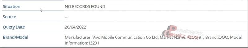 iQOO 9T đang được phát triển, sẽ sớm ra mắt