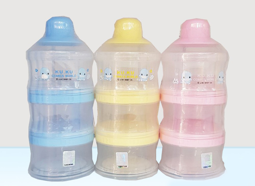 Hộp chia sữa 3 ngăn KuKu KU5318