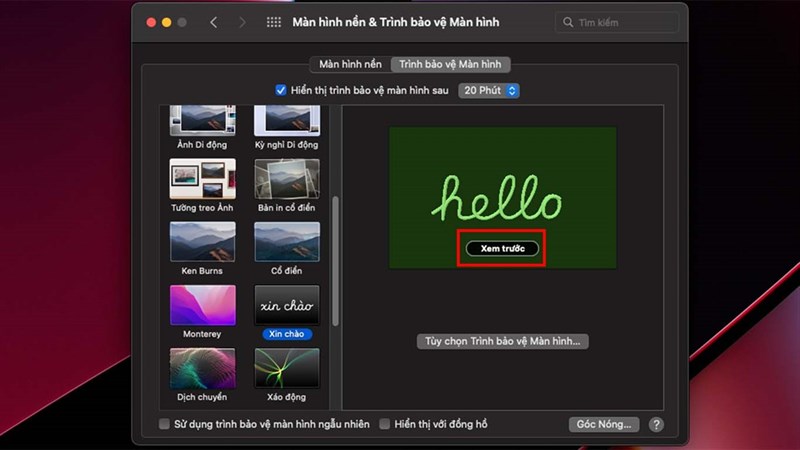Hướng Dẫn Cách Cài Màn Hình Chờ Cho Macbook Chữ Hello Chạy Tuyệt Đẹp