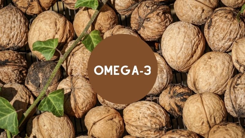 Hạt óc chó giàu omega-3