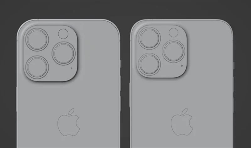 Ian Zelbo chia sẻ ảnh render mặt sau của iPhone 14 Pro so với iPhone 13 Pro Ian Zelbo chia sẻ ảnh render mặt sau của iPhone 14 Pro so với iPhone 13 Pro
