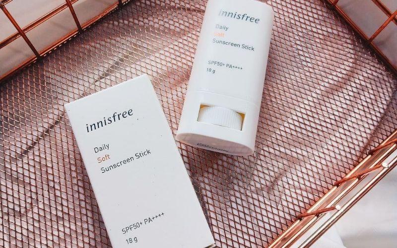 Kem chống nắng Innisfree dạng thỏi Innisfree Daily Soft Sunscreen Stick