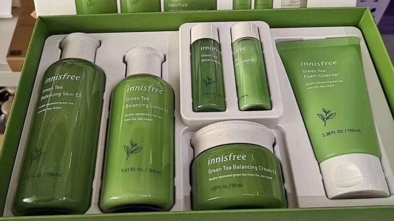 Review: Bộ Innisfree trà xanh 6 món có tốt không? Cách sử dụng