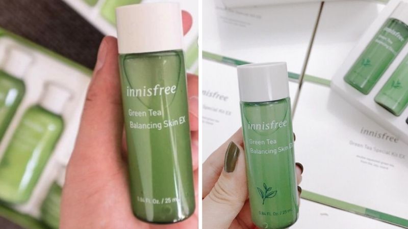 Toner Innisfree Green Tea Balancing Skin Ex 25ml