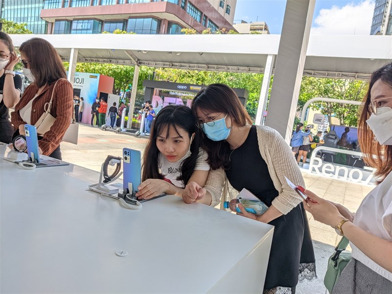 Selfie với Reno7 Pro