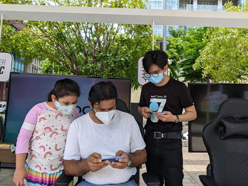 Chơi game Reno7 Pro