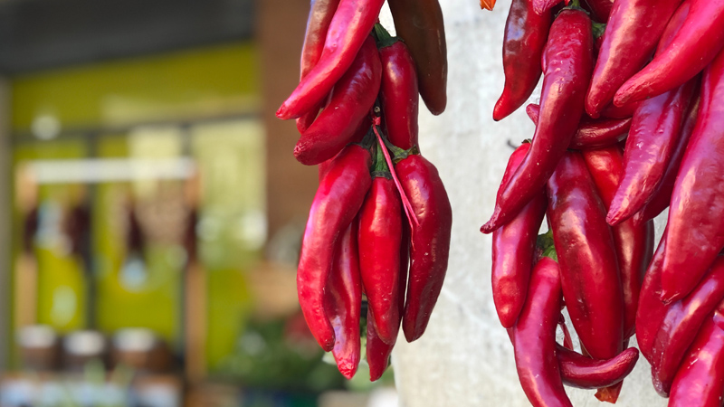 Giá ớt dao động từ 18.000 - 28.000 đồng/kg Giá ớt dao động từ 18.000 - 28.000 đồng/kg