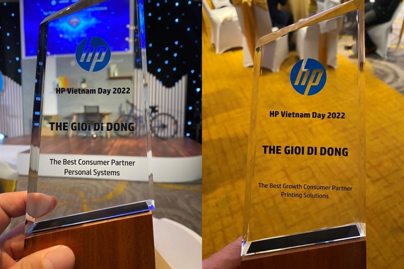 Thế Giới Di Động nhận được 2 giải thưởng danh giá tại Ngày hội HP Việt Nam 2022 Thế Giới Di Động nhận được 2 giải thưởng danh giá tại Ngày hội HP Việt Nam 2022