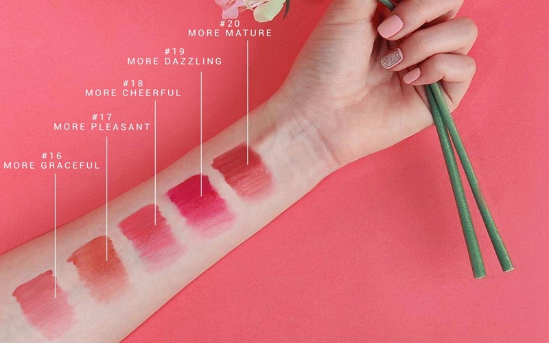 Bảng màu son Bbia Last Velvet Lip Tint Version 4